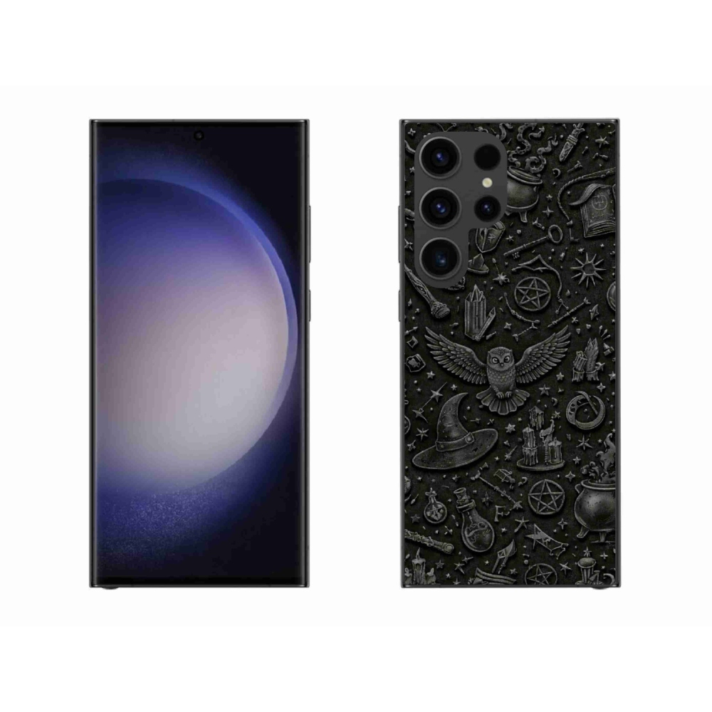 Gél borítás mmCase Samsung Galaxy S23 Ultra 5G - sötét varázslatos világhoz