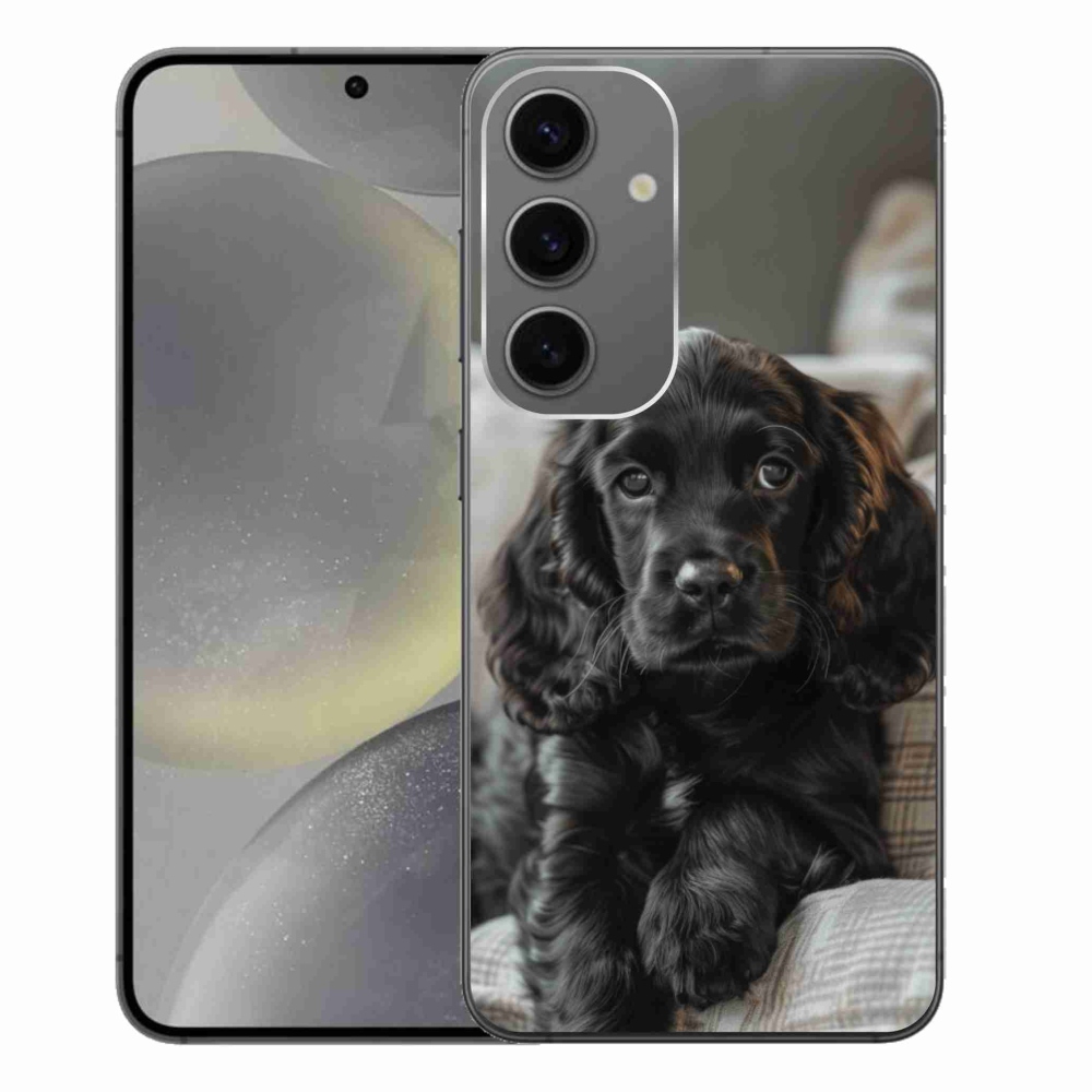 Zselés borítás mmCase Samsung Galaxy S24+ készülékhez - English Cocker Spaniel