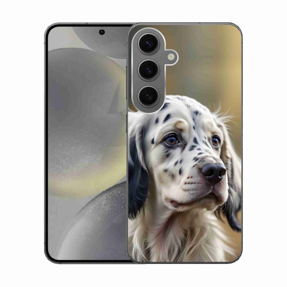 Zselés borítás mmCase Samsung Galaxy S24 készülékhez - English Setter