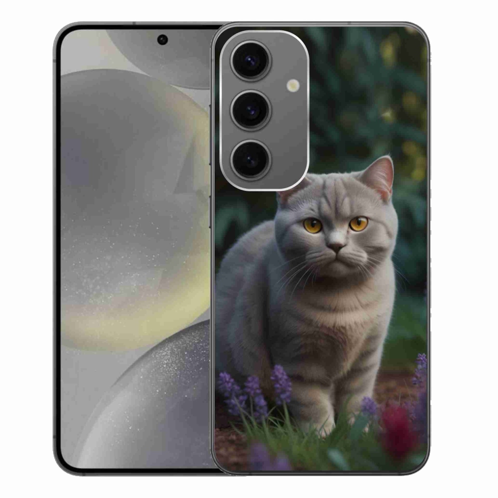 Zselés borítás mmCase Samsung Galaxy S24+ - brit macska