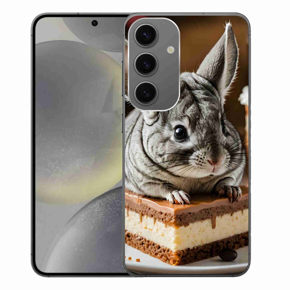 Gél védőhuzat mmCase Samsung Galaxy S24+ készülékhez - csincsilla