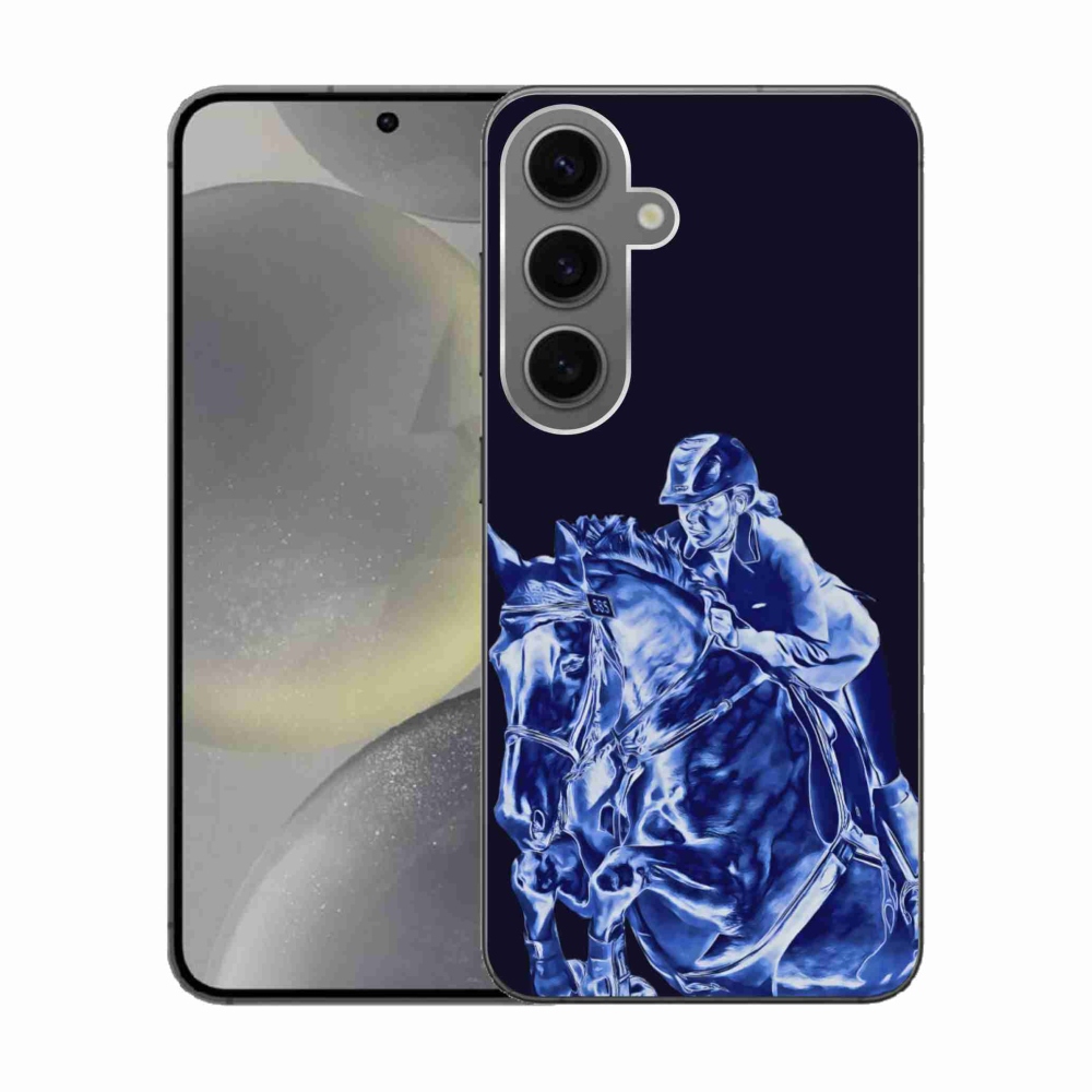 Zselés borítás mmCase Samsung Galaxy S24 - versenylóhoz