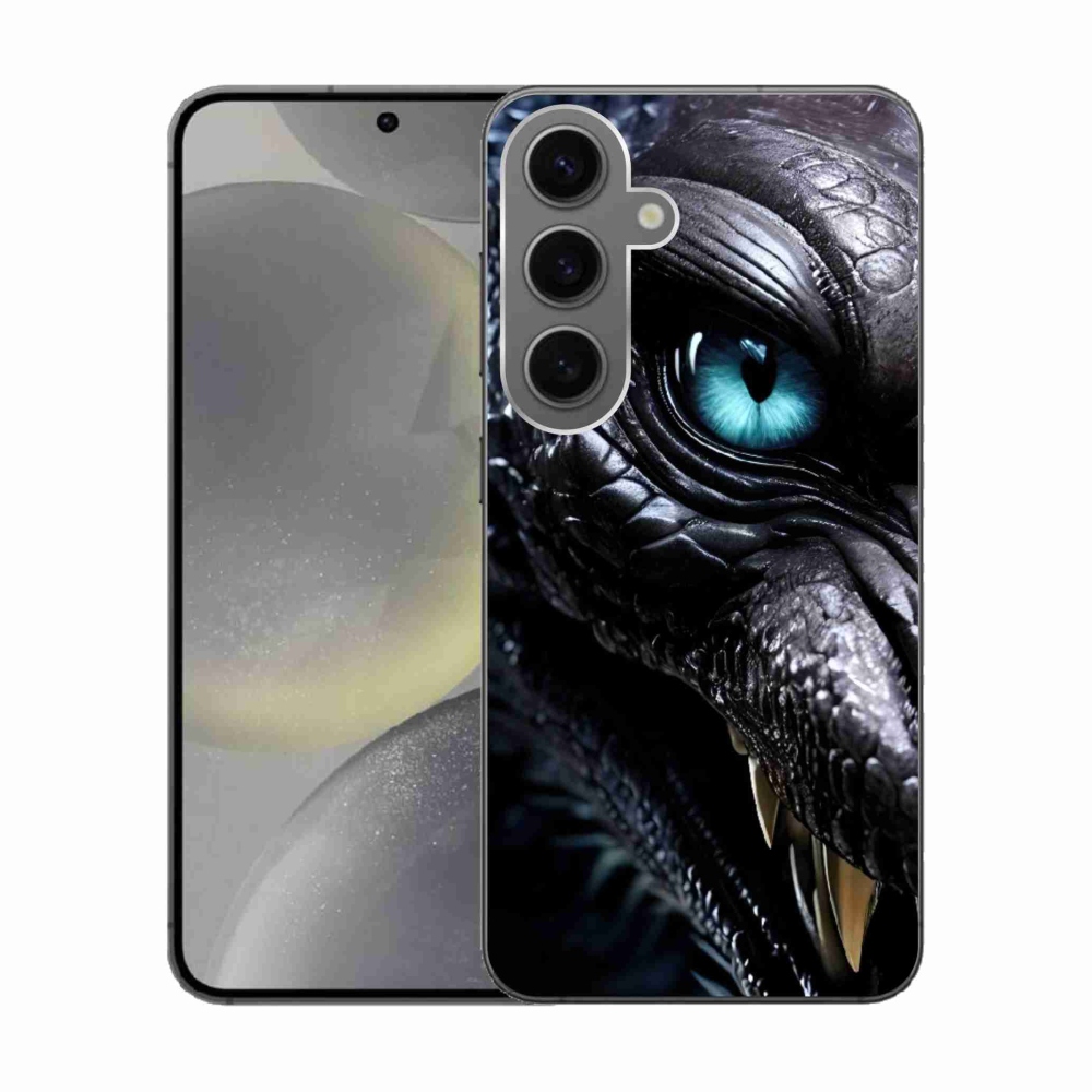 Zselés borítás mmCase Samsung Galaxy S24 készülékhez - sárkány nézet