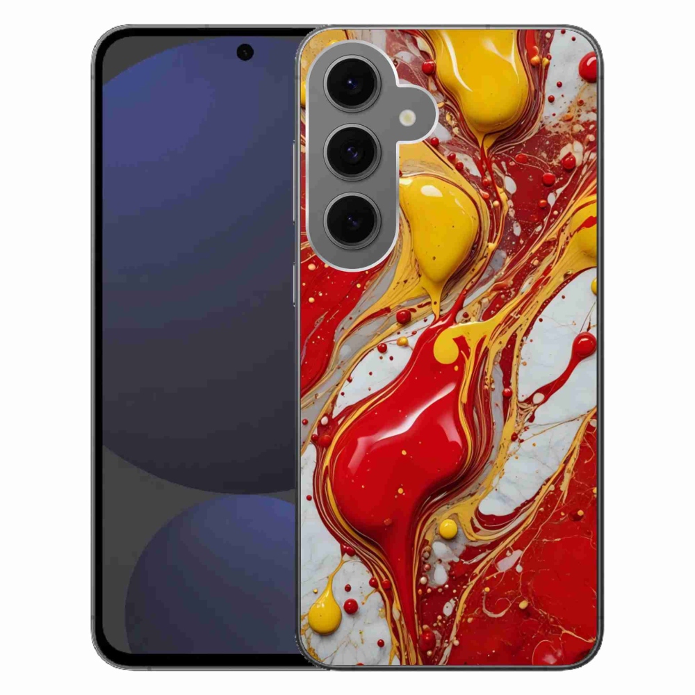 Zselés borítás mmCase Samsung Galaxy S24 FE készülékhez - absztrakt motívum 42