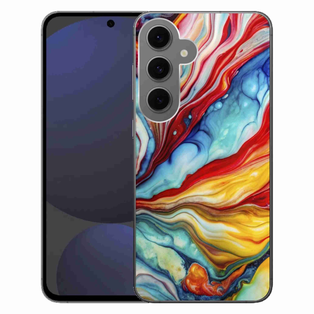 Zselés borítás mmCase Samsung Galaxy S24 FE készülékhez - absztrakt motívum 58