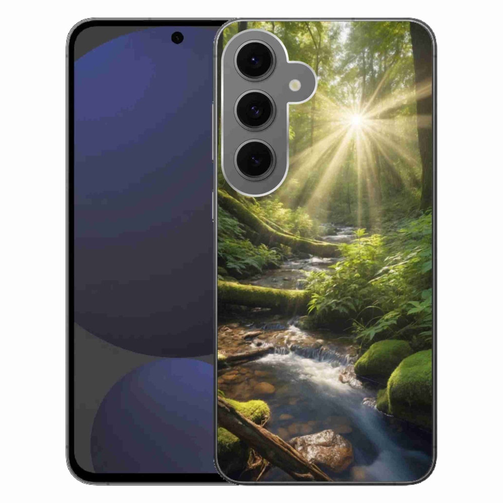 Zselés borítás mmCase Samsung Galaxy S24 FE - erdő mélysége