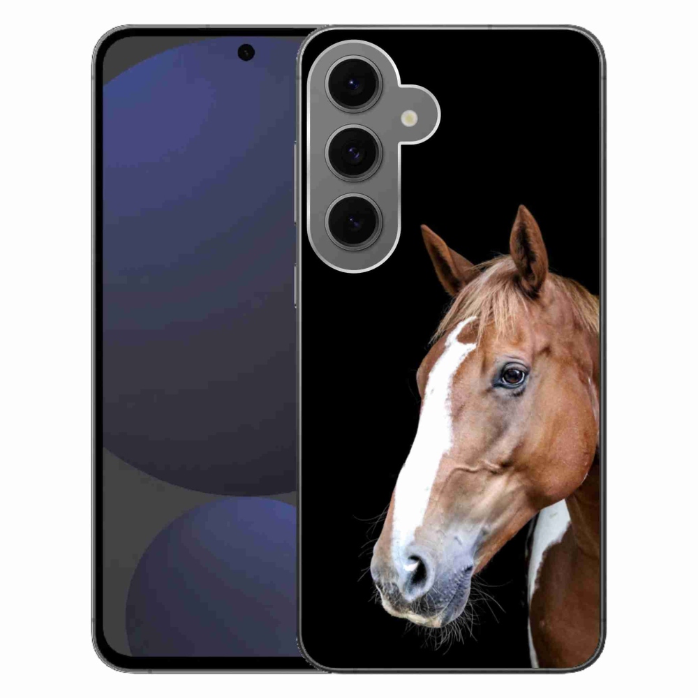 Zselés borítás mmCase Samsung Galaxy S24 FE - barna ló 3