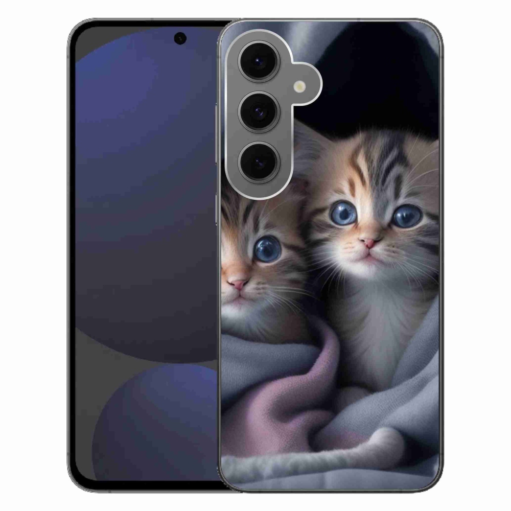 Zselés borítás mmCase Samsung Galaxy S24 FE - cat duo 2 -hoz