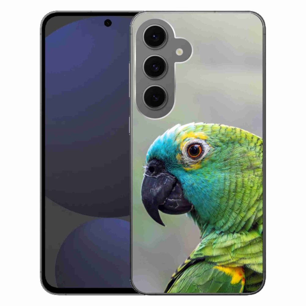 Zselés borítás mmCase Samsung Galaxy S24 FE készülékhez - papagáj amazon