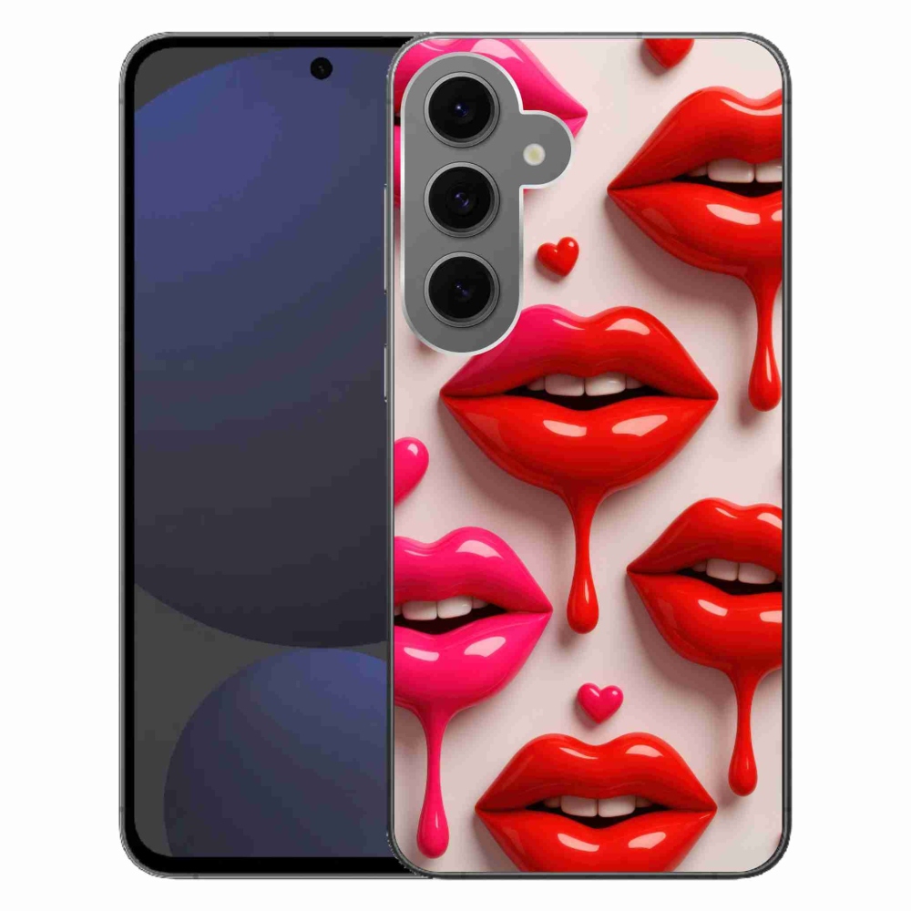 Gél védőhuzat mmCase Samsung Galaxy S24 FE - ajkak 2