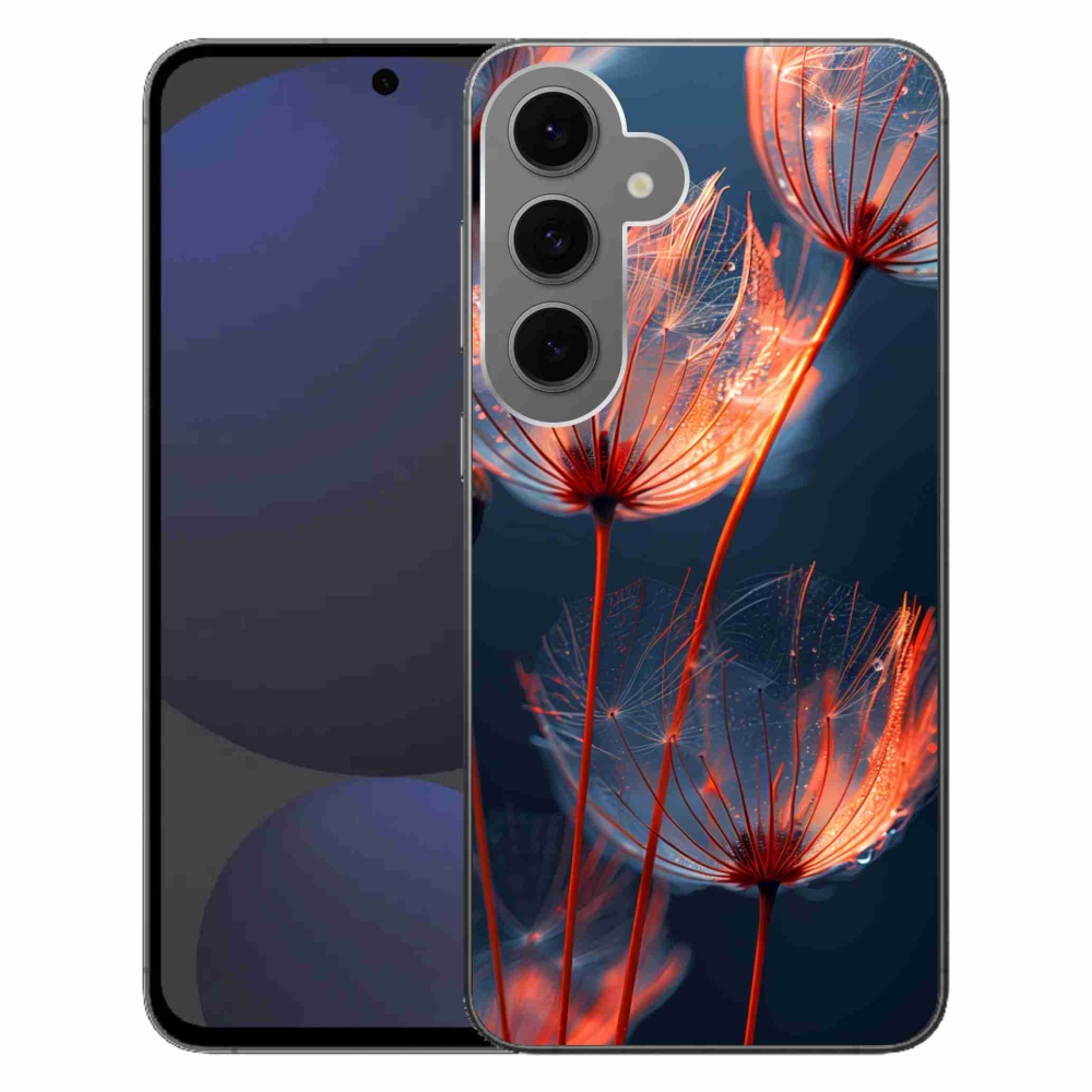 Zselés borítás mmCase Samsung Galaxy S24 FE - világító pehely