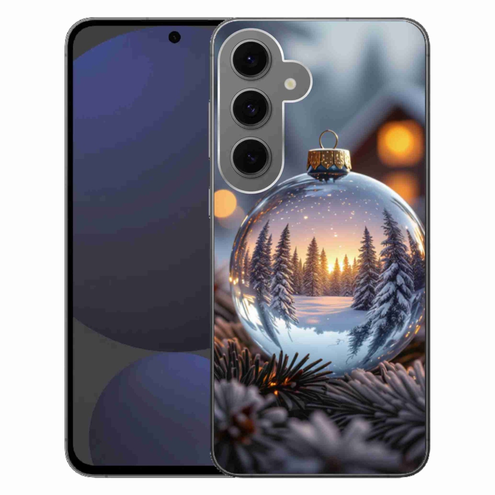 Gél borítás mmCase Samsung Galaxy S24 FE - Karácsonyi dekoráció