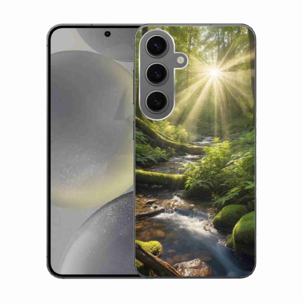 Gél borítás mmCase Samsung Galaxy S24 - erdei mélységű tok Samsung Galaxy S24-hez