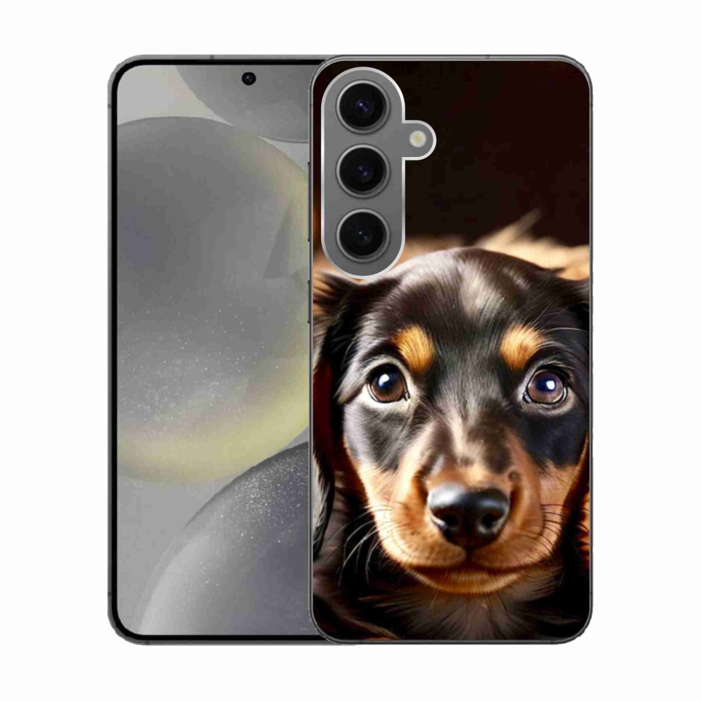 Gél borítás mmCase Samsung Galaxy S24 készülékhez - tacskó