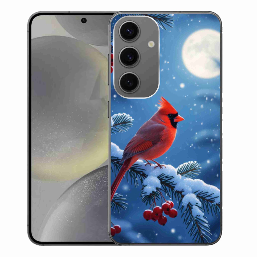 Zselés borítás mmCase Samsung Galaxy S24+ készülékhez - kardinálpiros színű