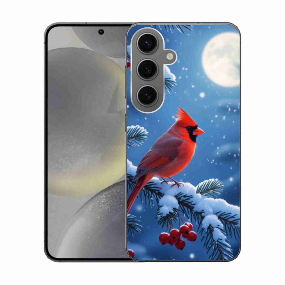 Gél védőhuzat mmCase Samsung Galaxy S24 készülékhez - kardinálpiros színű
