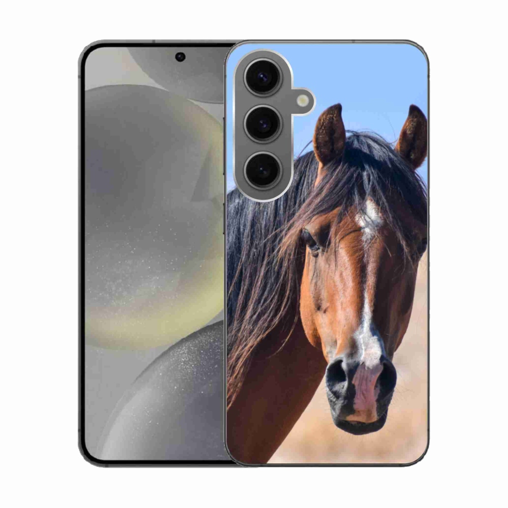Gél borítás mmCase Samsung Galaxy S24 készülékhez - nyugodt ló