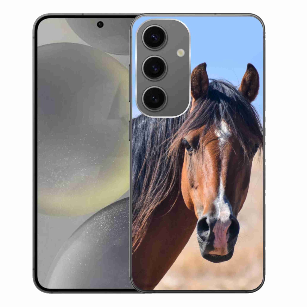Zselés borítás mmCase Samsung Galaxy S24+ - nyugodt ló