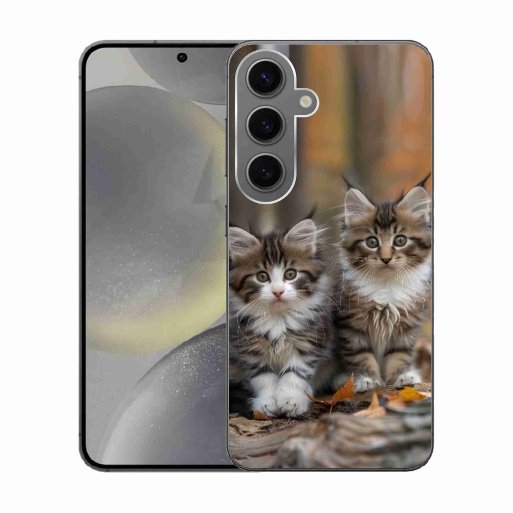 Zselés borítás mmCase Samsung Galaxy S24 - cat duo 3 számára