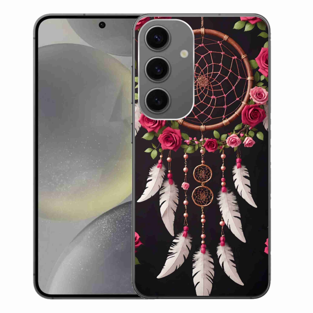 Gél borítás mmCase Samsung Galaxy S24+ készülékhez - álomfogó rózsákkal