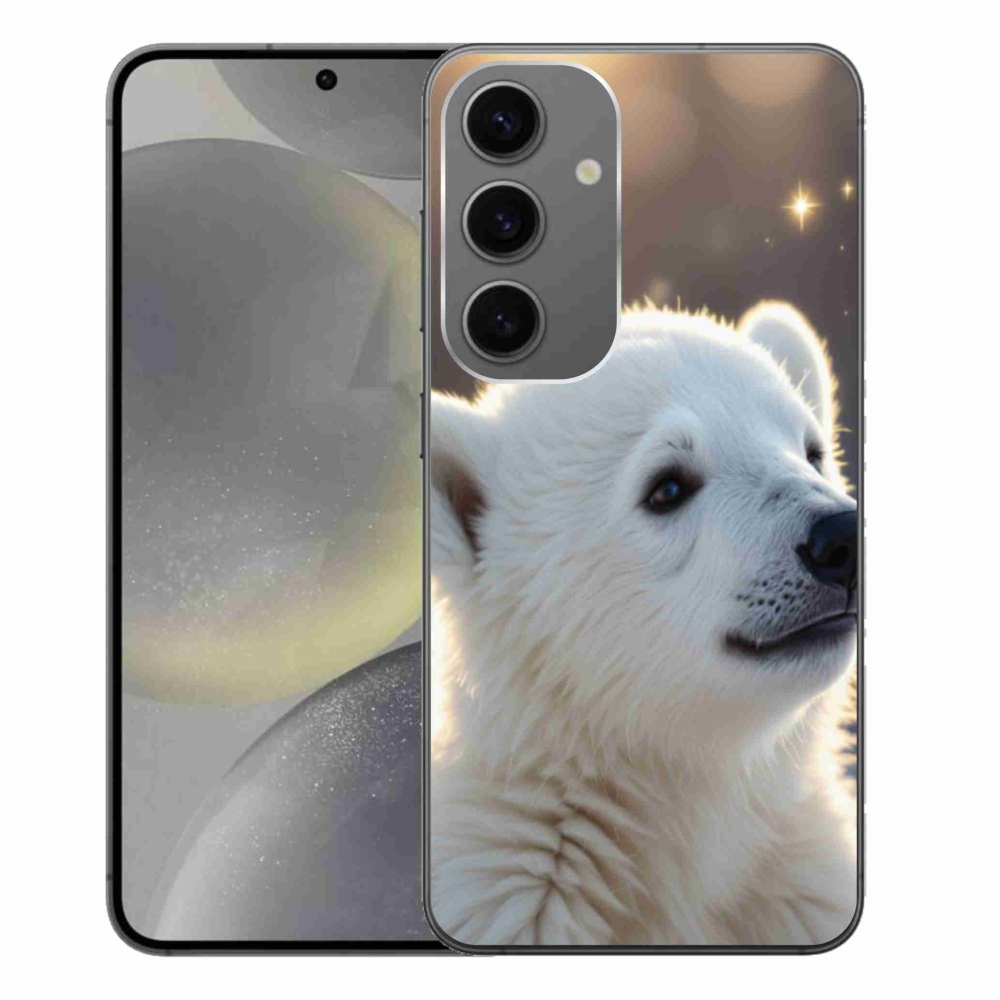 Gél védőhuzat mmCase Samsung Galaxy S24+ készülékhez - jegesmedve