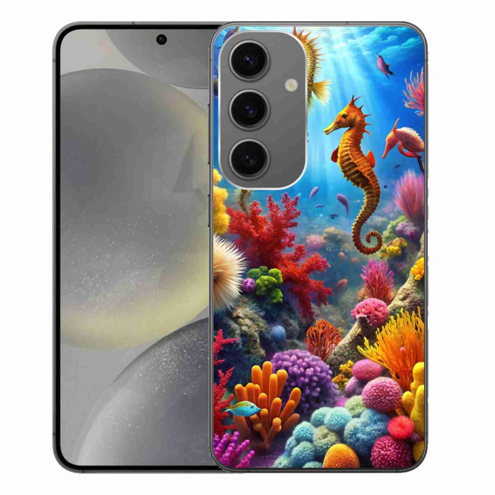 Zselés borítás mmCase Samsung Galaxy S24+ készülékhez - Sea World 3