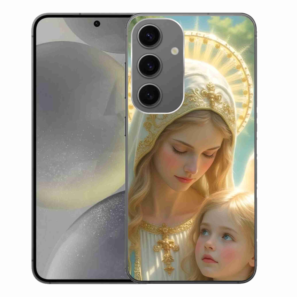 Gél védőhuzat mmCase Samsung Galaxy S24+ - vallási motívum 2