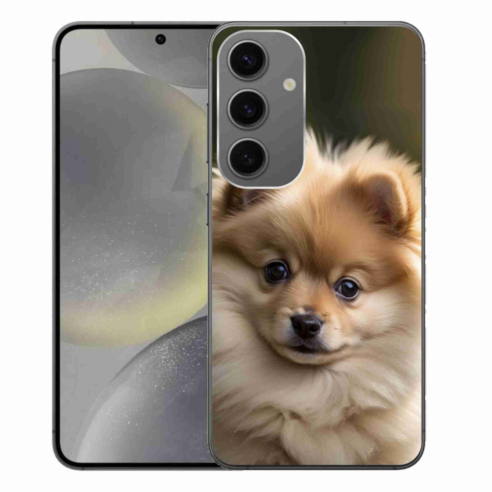 Gél borítás mmCase Samsung Galaxy S24+ készülékhez - aranyos pomerániai 2