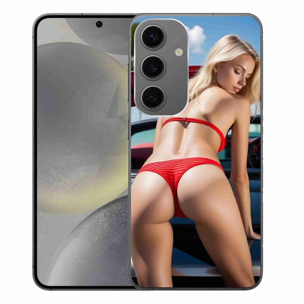 Gél borítás mmCase Samsung Galaxy S24+ - szexi nő 2