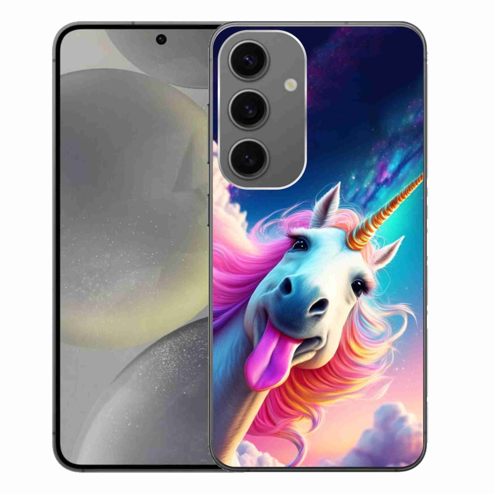 Gél borítás mmCase Samsung Galaxy S24+ - őrült egyszarvúhoz