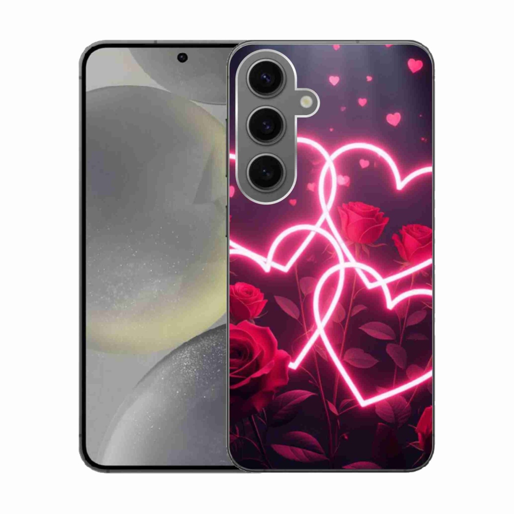 Gél borítás mmCase Samsung Galaxy S24 készülékhez - a szerelem szíve