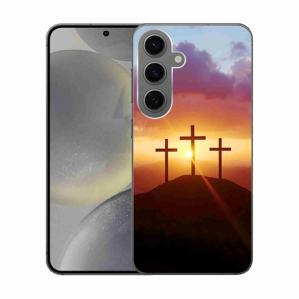 Zselés borítás mmCase Samsung Galaxy S24 készülékhez - három kereszt