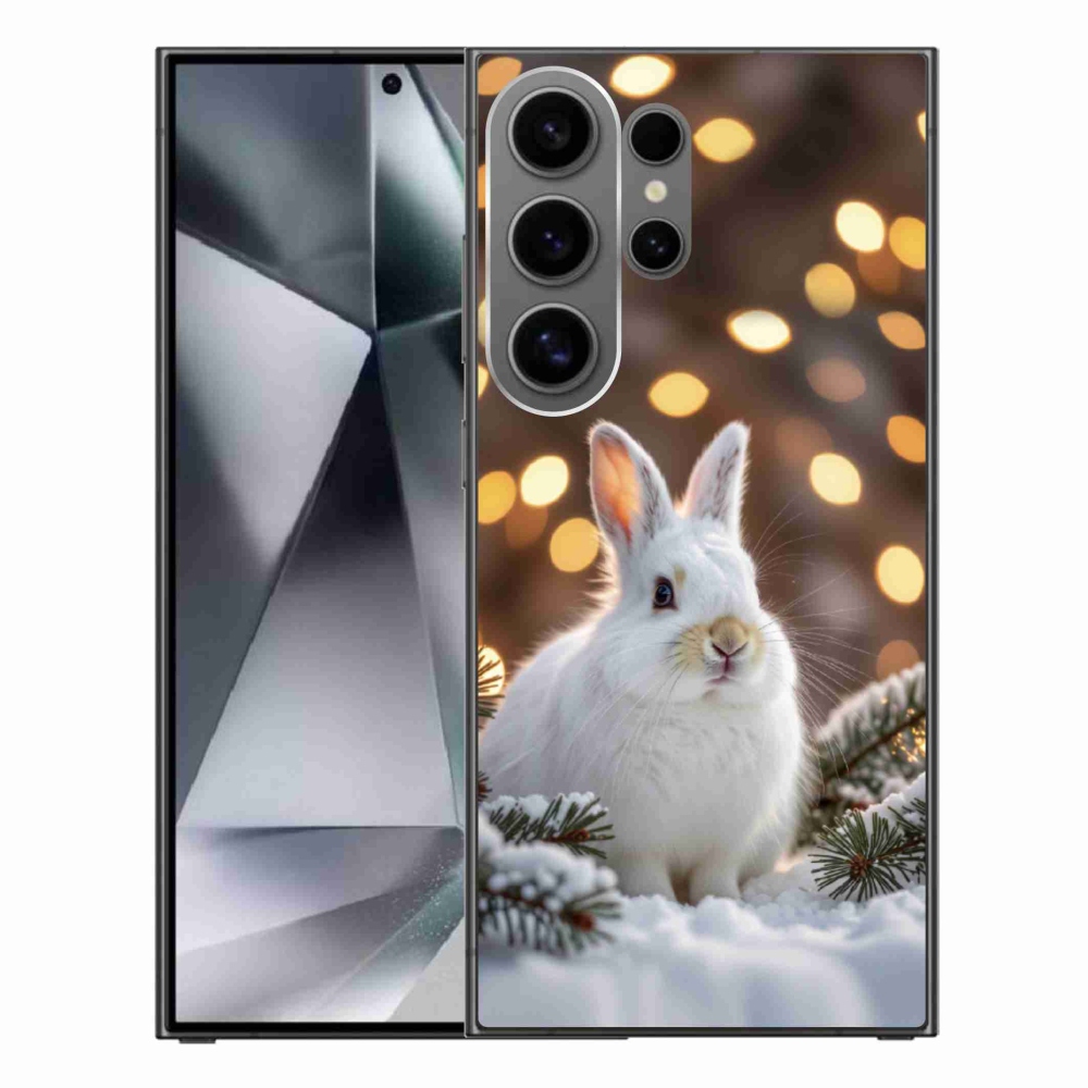Gél védőhuzat mmCase Samsung Galaxy S24 Ultra - fehér nyúlhoz