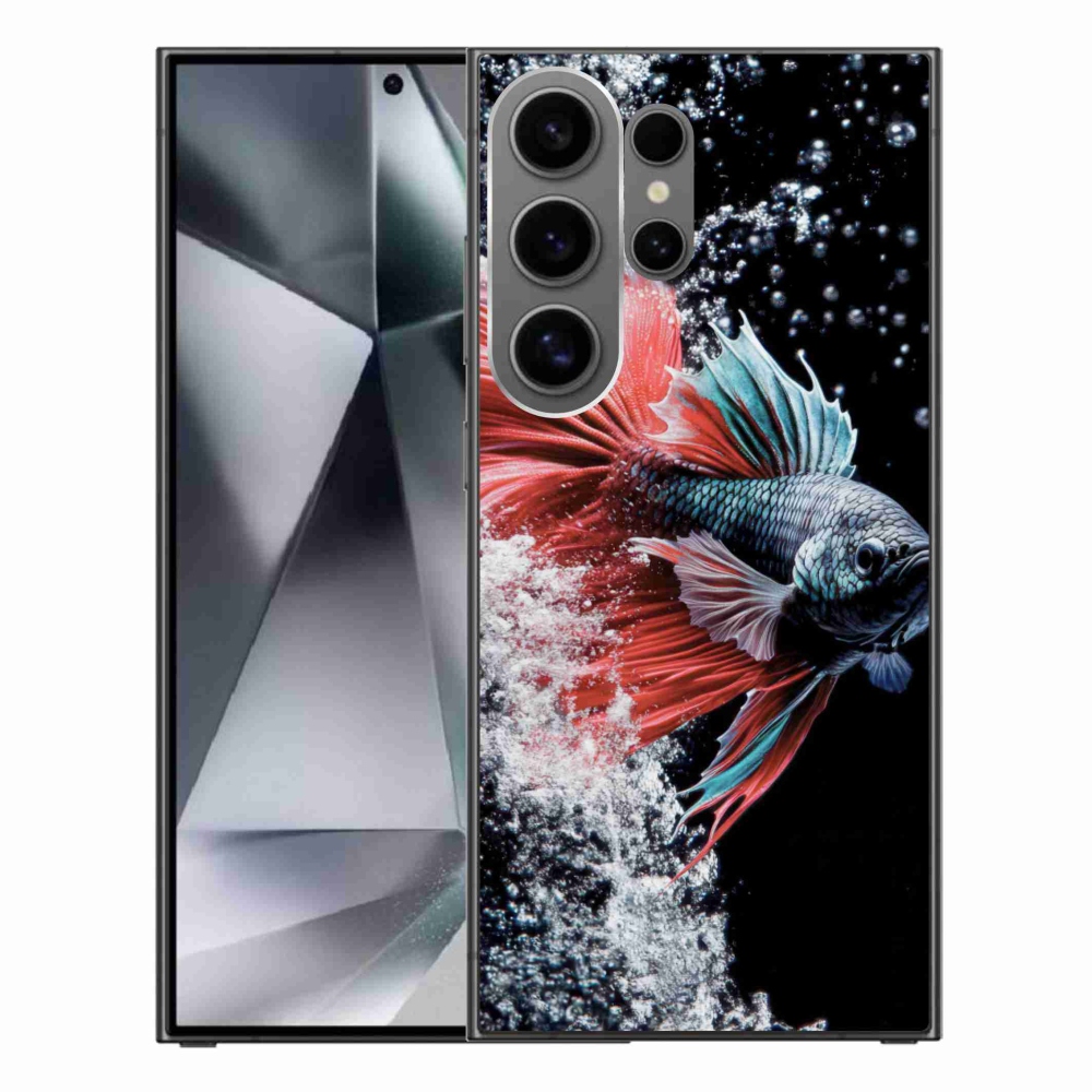 Gél borítás mmCase Samsung Galaxy S24 Ultra - harcos tarka