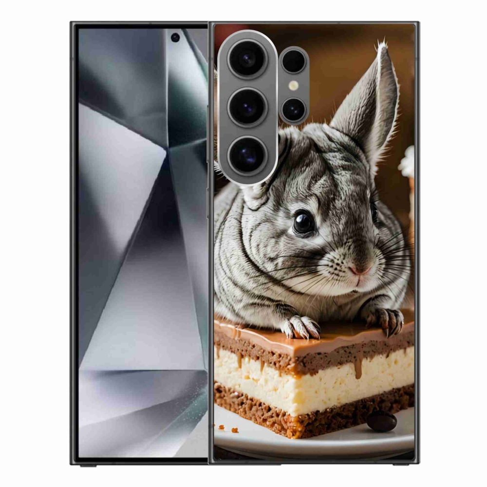 Gél védőhuzat mmCase Samsung Galaxy S24 Ultra készülékhez - csincsilla