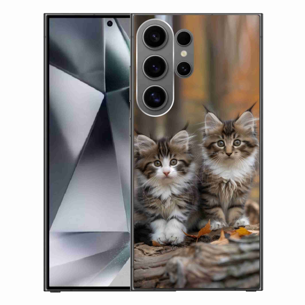 Gél védőhuzat mmCase Samsung Galaxy S24 Ultra - cat duo 3