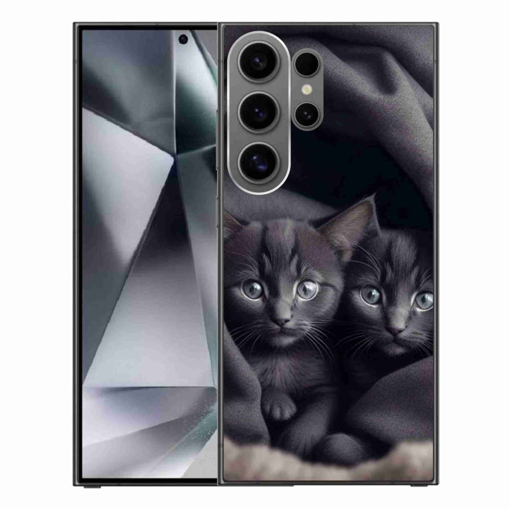 Zselés borítás mmCase Samsung Galaxy S24 Ultra - cat duo - Samsung Galaxy S24 Ultra számára