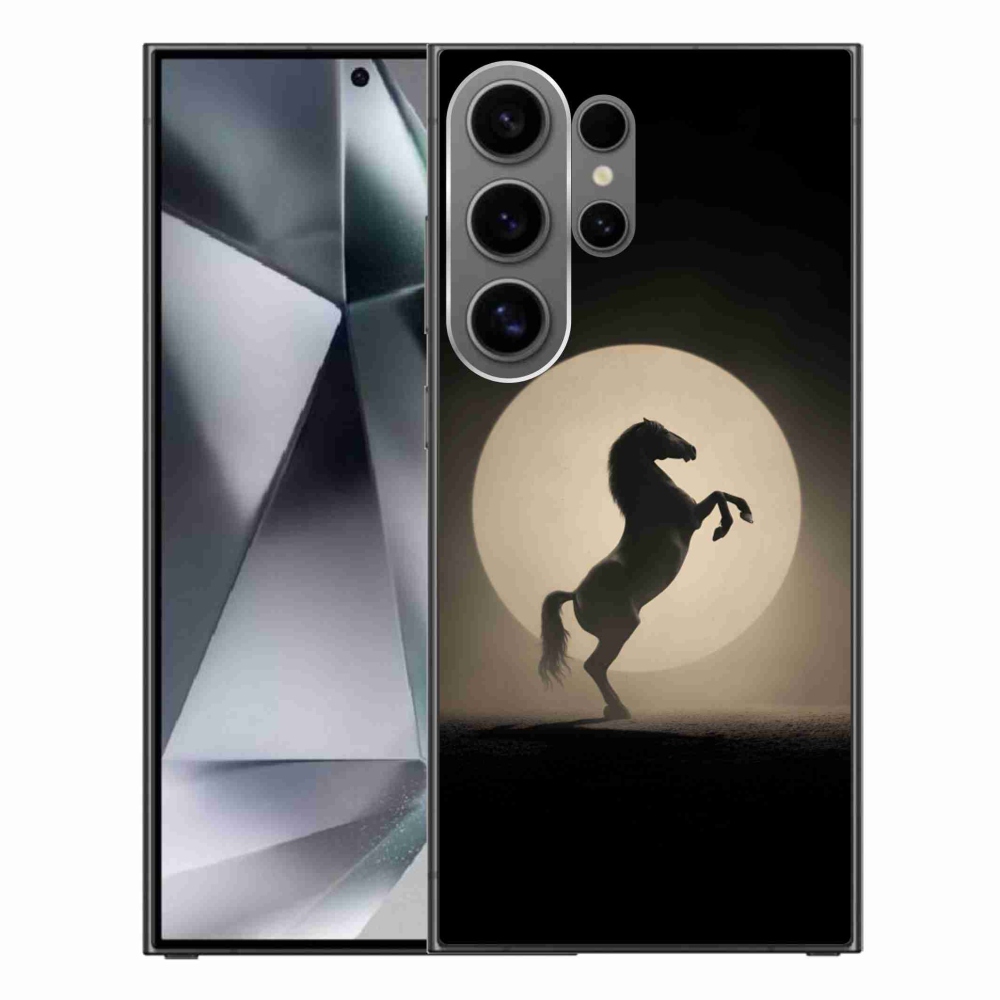 Gél borítás mmCase Samsung Galaxy S24 Ultra készülékhez - ló sziluettben