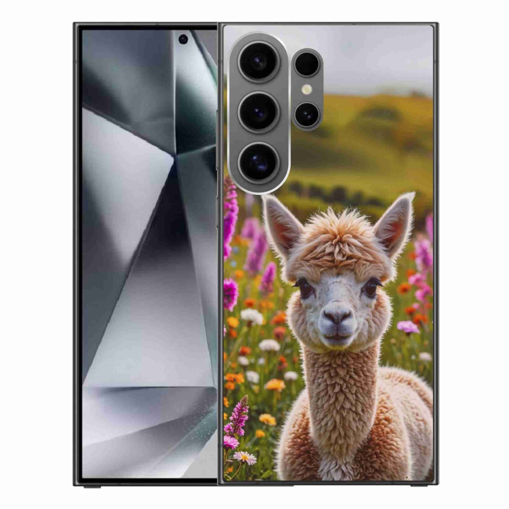 Zselés borítás mmCase Samsung Galaxy S24 Ultra készülékhez - láma a réten