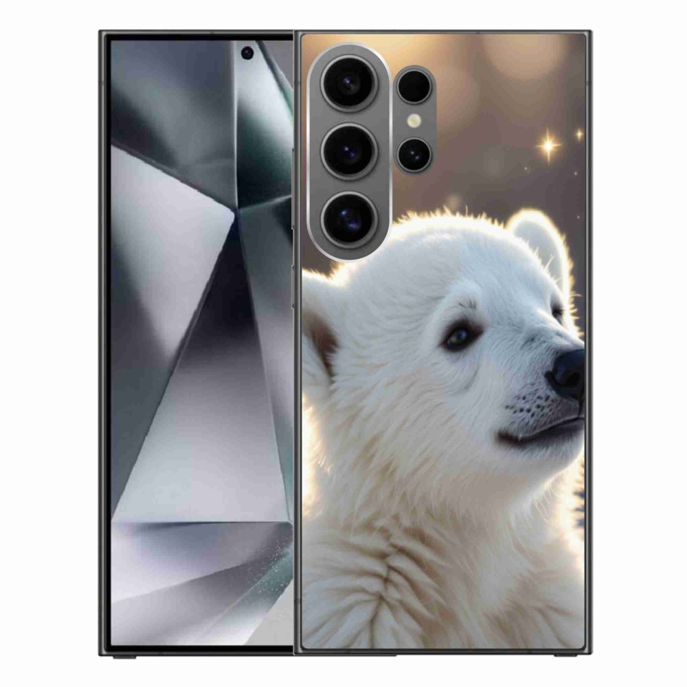 Gél védőhuzat mmCase Samsung Galaxy S24 Ultra készülékhez - jegesmedve