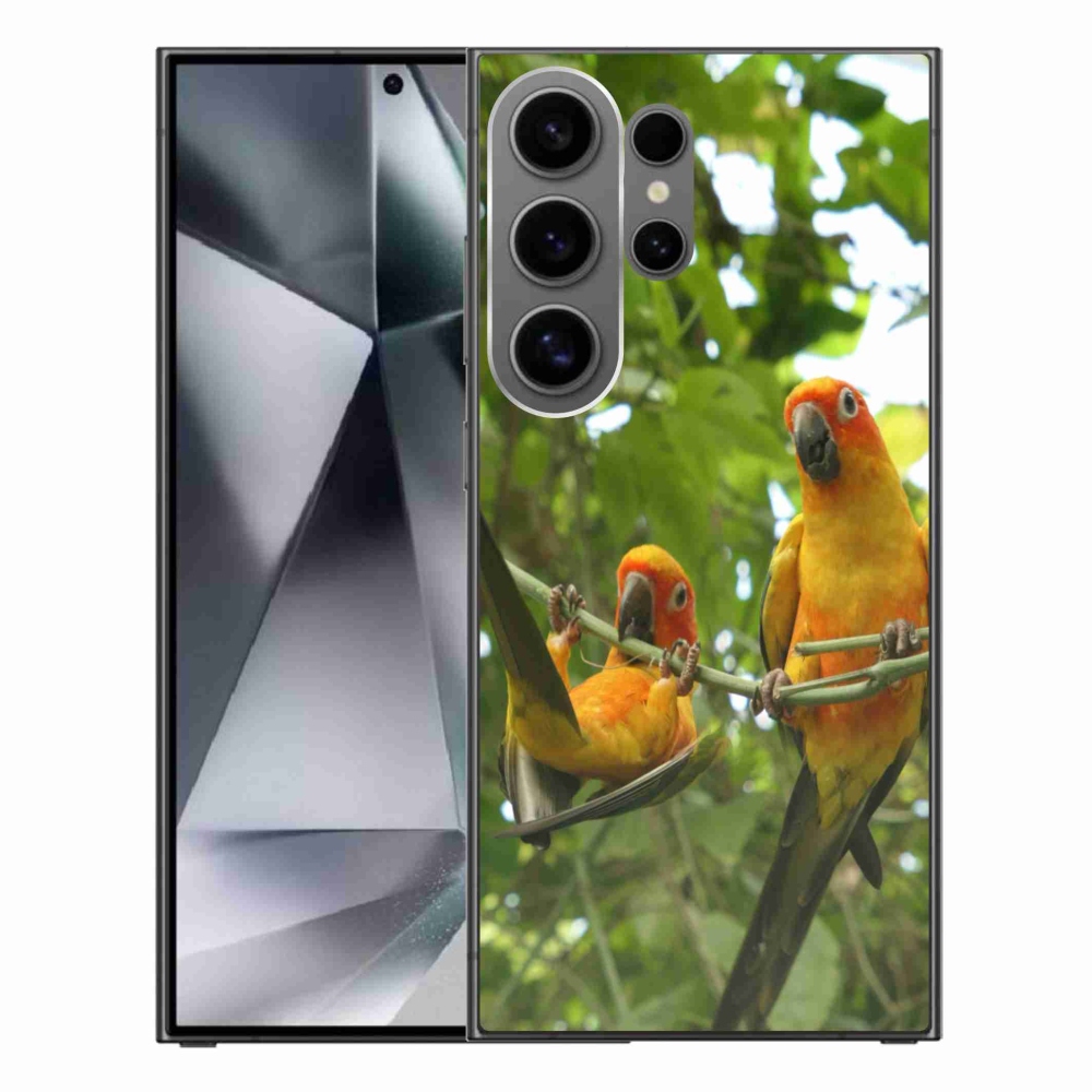 Gél borítás mmCase Samsung Galaxy S24 Ultra - papagájok aratingy