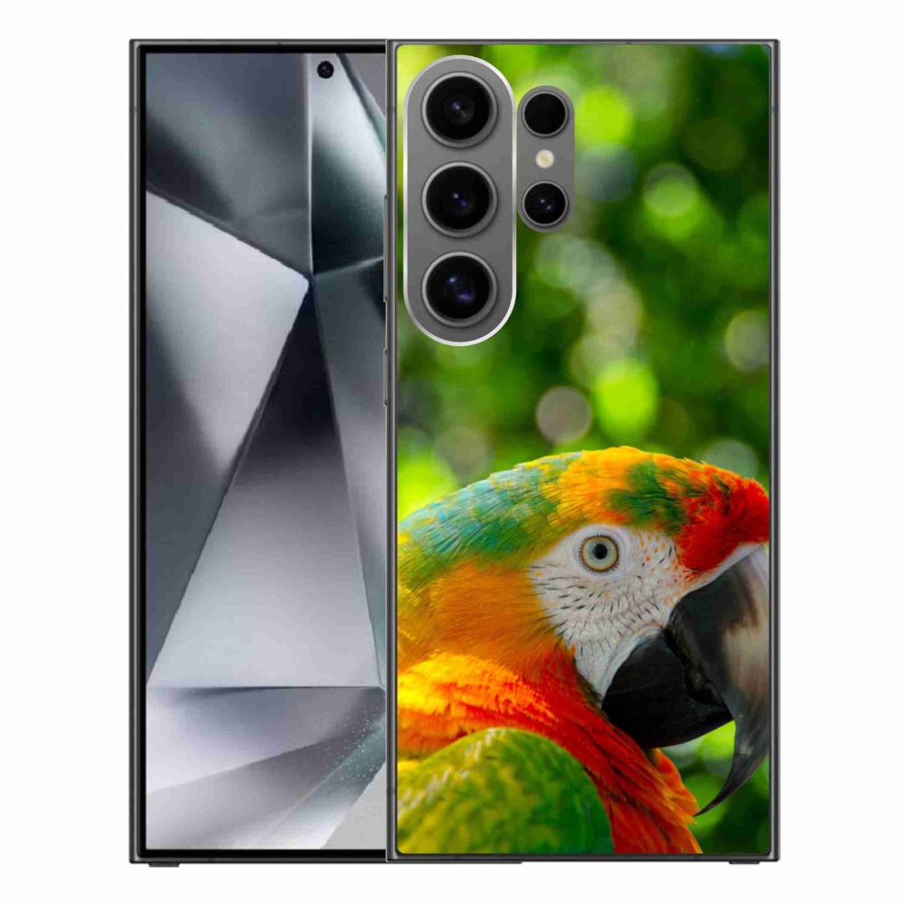 Zselés borítás mmCase Samsung Galaxy S24 Ultra készülékhez - papagáj ara 3