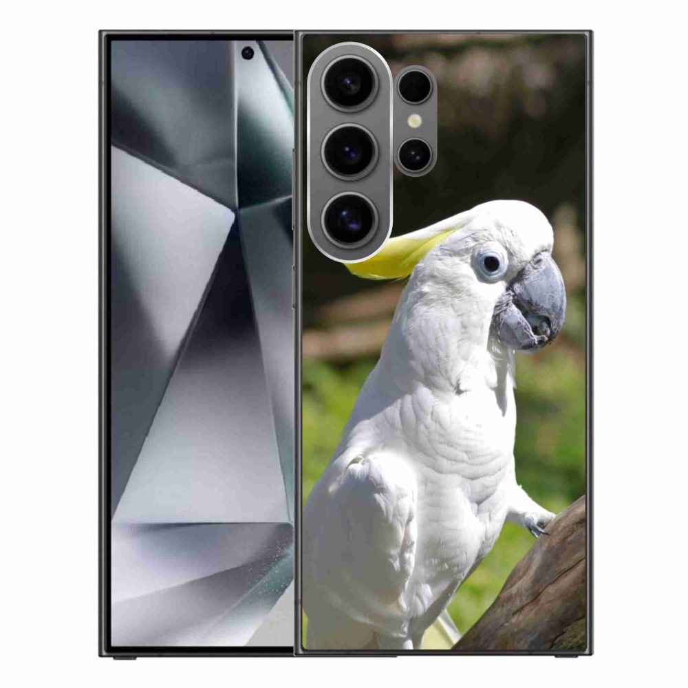 Gél borítás mmCase Samsung Galaxy S24 Ultra készülékhez - papagáj kakadu 2
