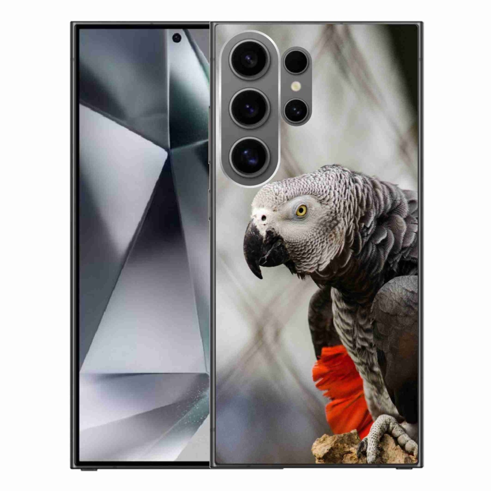 Gél borítás mmCase Samsung Galaxy S24 Ultra készülékhez - papagáj jacco 3