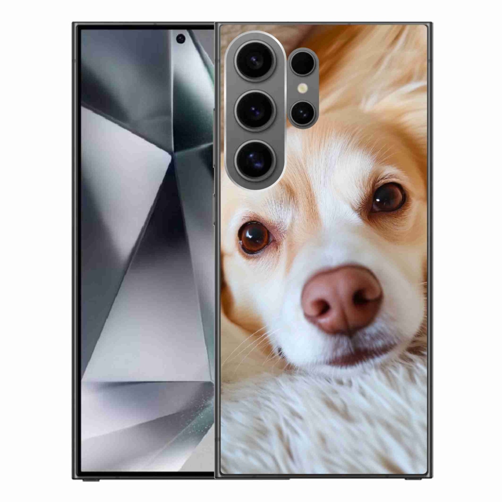Gél borítás mmCase Samsung Galaxy S24 Ultra készülékhez - Aranyos csivava