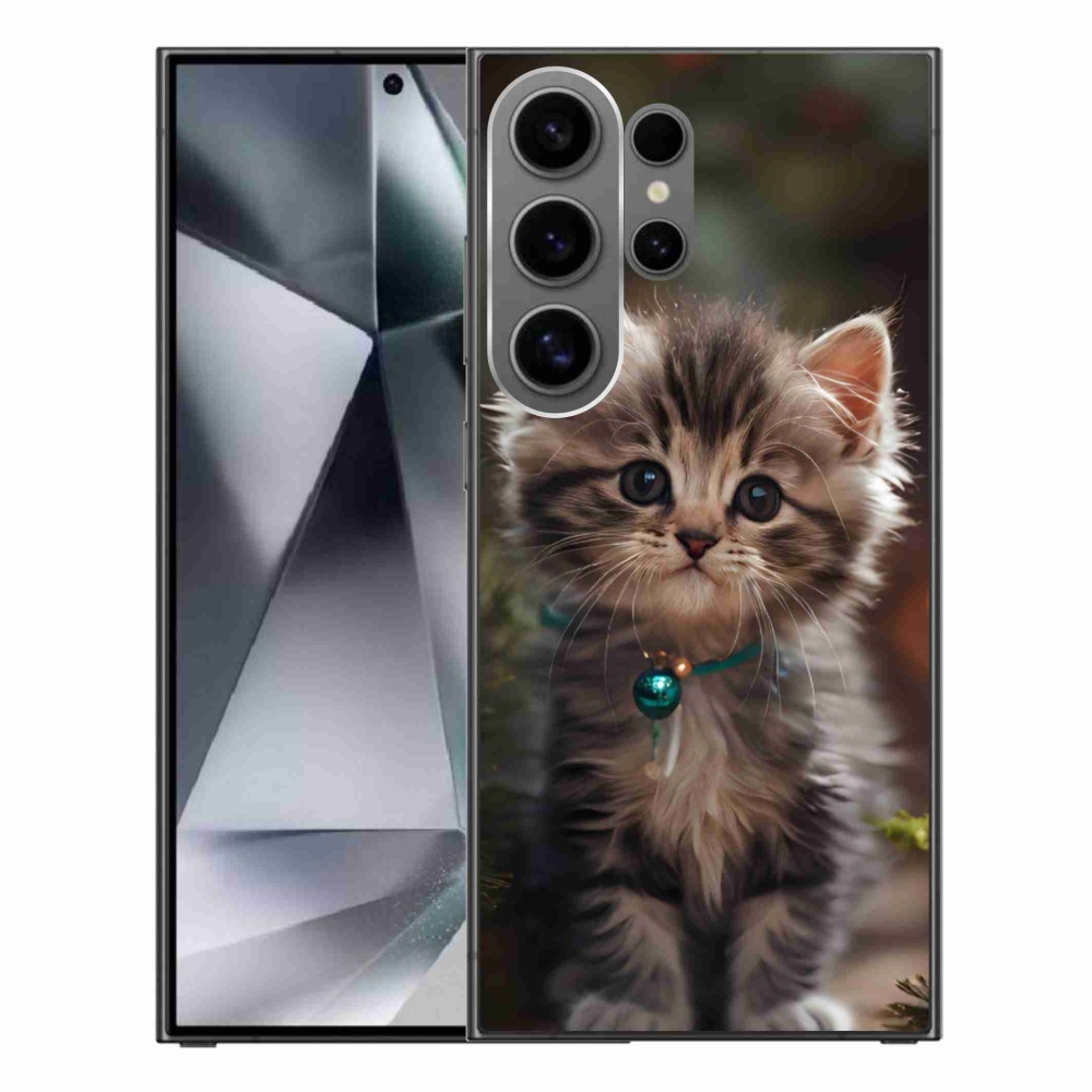 Gél borítás mmCase Samsung Galaxy S24 Ultra - aranyos cica 11