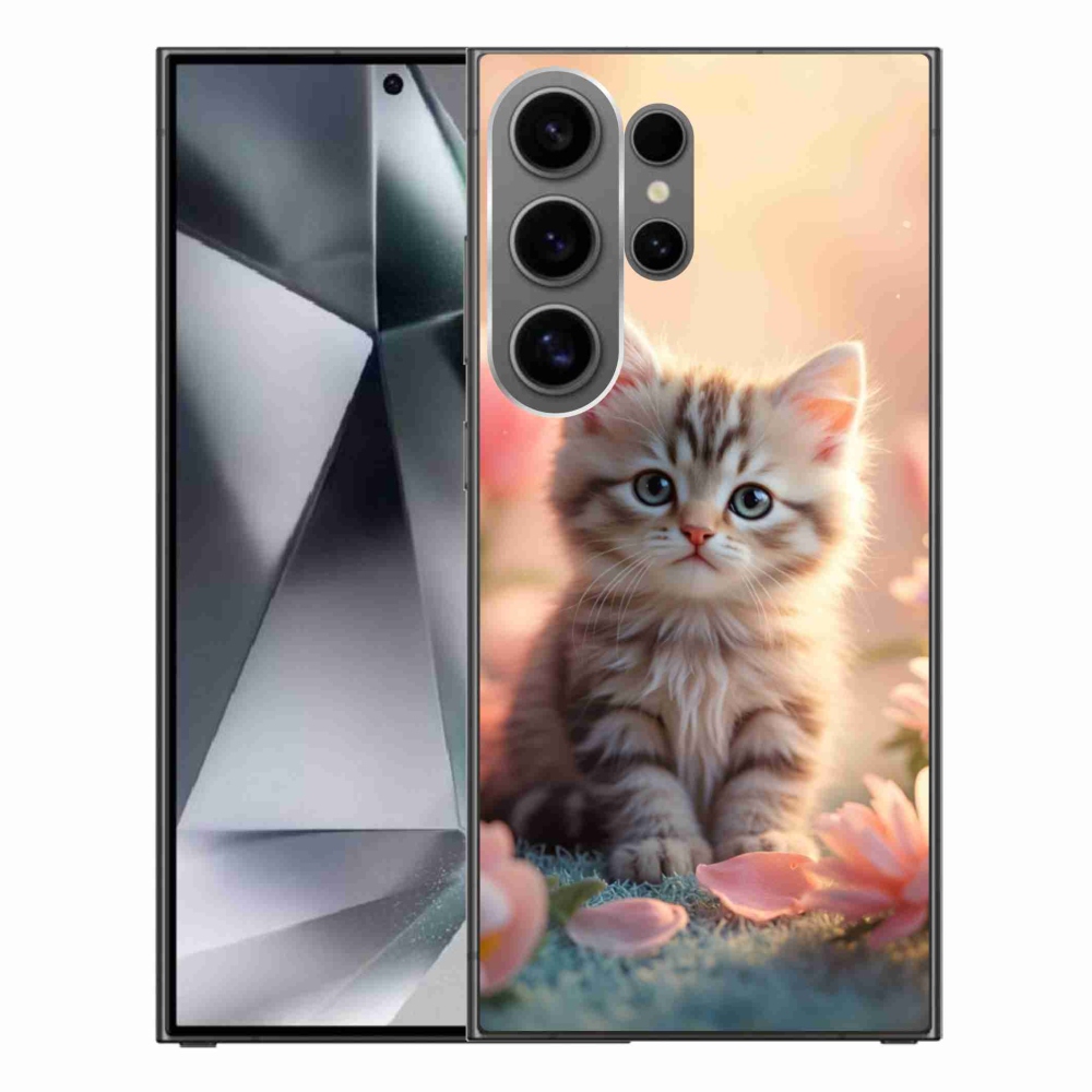 Gél borító mmCase Samsung Galaxy S24 Ultra - aranyos cica 8