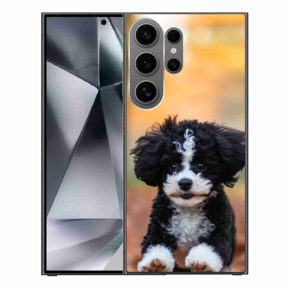 Gél borítás mmCase Samsung Galaxy S24 Ultra - aranyos kiskutya 2