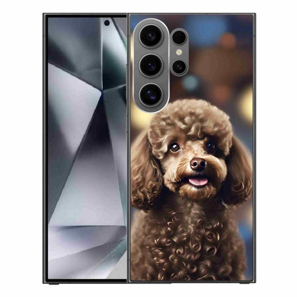 Gél védőhuzat mmCase Samsung Galaxy S24 Ultra készülékhez - aranyos uszkár