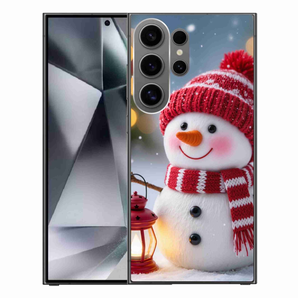 Gél védőhuzat mmCase Samsung Galaxy S24 Ultra - hóember 2